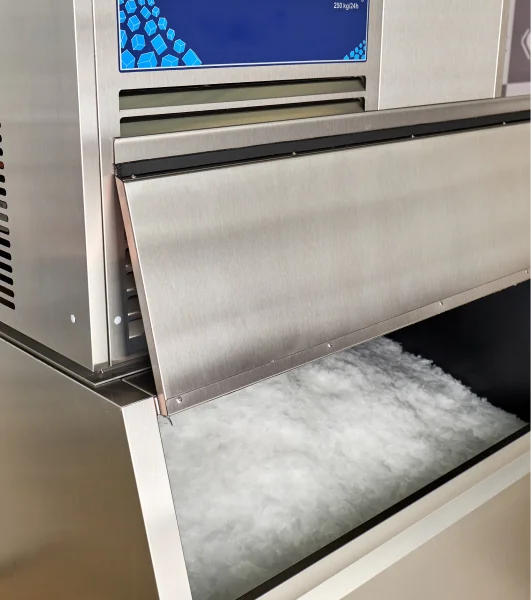 Process of an ice machine repair.